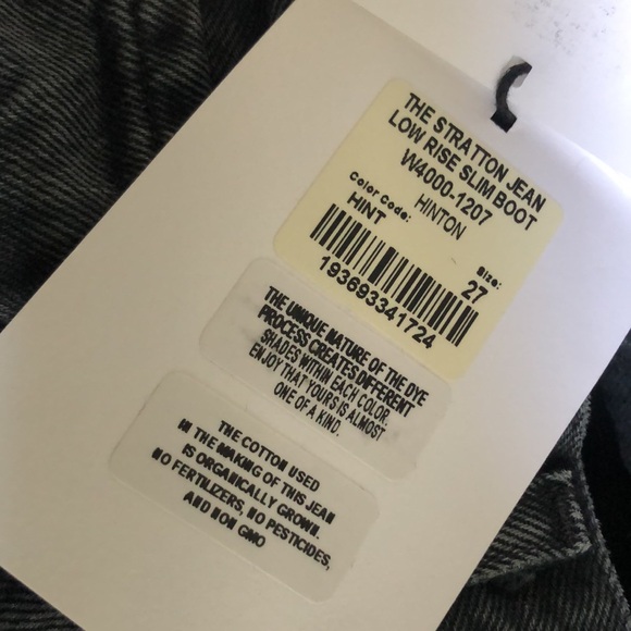 GOLDSIGN (27) The Stratton Organic Bootcut Jeans Low Rise - Picture 9 of 16